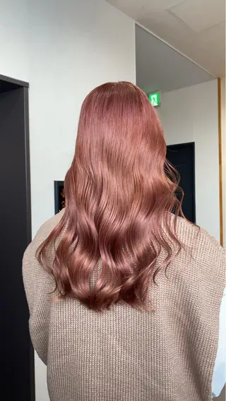 ロング カラー パーマ ヘアアレンジ メンズ キッズ ネイル マツエク・マツパ カラー特化サロン梅田 Eir茶屋町/山下のヘアスタイル