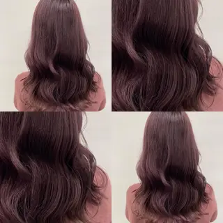 ミディアム カラー パーマ ヘアアレンジ メンズ キッズ ネイル マツエク・マツパ 上品＆韓国風 🥀海心🥀のヘアスタイル