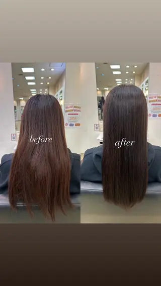 ロング 透明感カラー／ 艶髪／たなべだいのヘアスタイル
