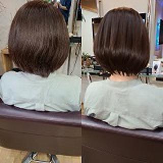 シ マのヘアスタイル