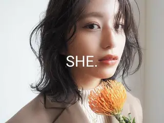 アイブロウ SHE. hairdesignのヘアスタイル