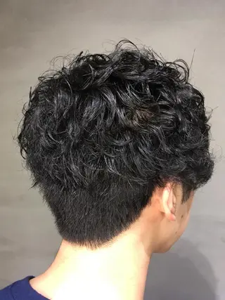 パーマ メンズ くまがい みゆ【edge.】のヘアスタイル
