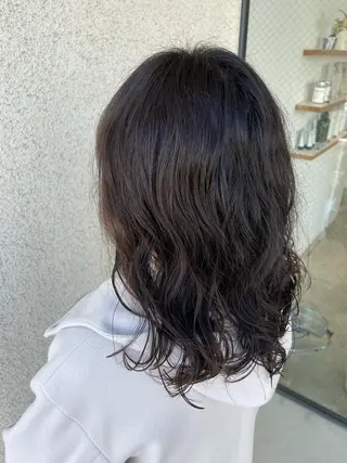 セミロング 藤村 翔充のヘアスタイル