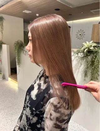 セミロング hair&eye🎀 /momoKaのヘアスタイル