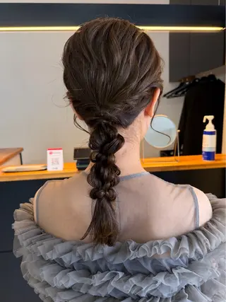 ヘアアレンジ 🎀透明感 カラーHiROEのヘアスタイル