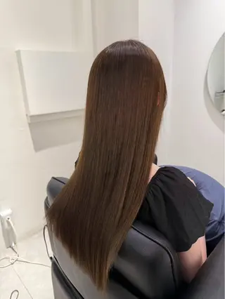 ロング 松本 來実のヘアスタイル
