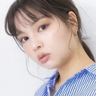 ロング 松本 聖未のヘアスタイル