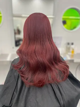 ロング 🍒韓国y2k暖色 NO.1🍒REAのヘアスタイル