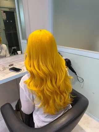 ロング カラー ブリーチカラー 🩵MIZUKIのヘアスタイル