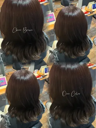 カラー 金子 千桜のヘアスタイル