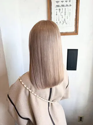 ロング カラー Babylone hair&makeのヘアスタイル