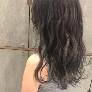 ロング kiyono ⭐︎ダブルカラーのヘアスタイル
