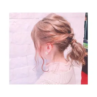 カラー ヘアアレンジ YUI𓍯ｴｸｽﾃ /ﾆｭｱﾝｽｶﾗｰのヘアスタイル