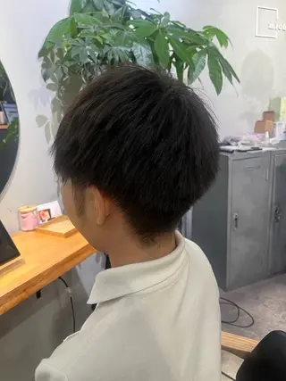 メンズ キッズ 友 美海のヘアスタイル