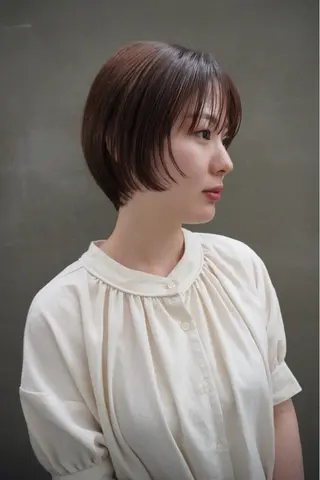 ショート メンズハイトーン/栄 /イトウタケルのヘアスタイル