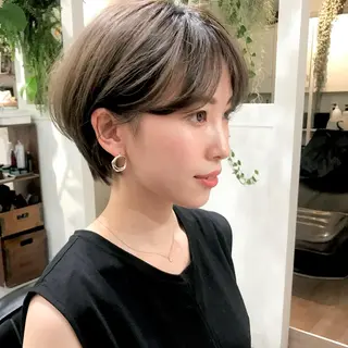 ショート カラー 表参道【髪質改善】 宮嶋勇太のヘアスタイル