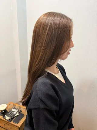 ロング ayu ka／パーマのヘアスタイル