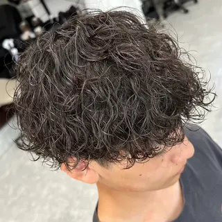 ミディアム パーマ メンズ メンズパーマ WATARUのヘアスタイル