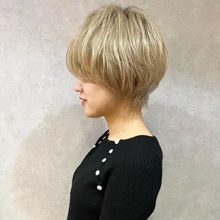 ショート 銀座/髪質改善/ レイヤー/高野紅のヘアスタイル