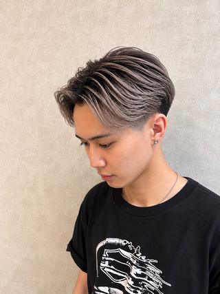 カラー メンズ バレイヤージュ特化｜ Takuのヘアスタイル