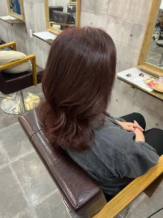 カラー 🤍 arisa🤍のヘアスタイル