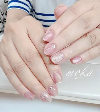 ネイル 胡蝶蘭レディースサロ ンNailMOKAのネイルデザイン