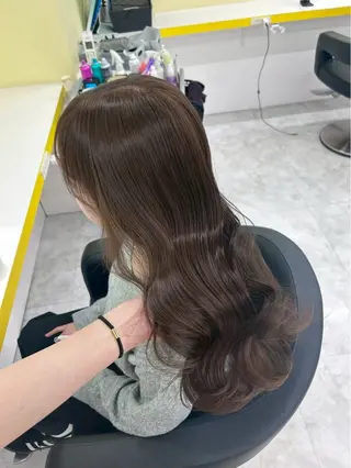 ロング カラー mao⭐️ 透明感カラー‎⭐️のヘアスタイル