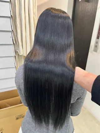 ロング カラー GiseL 博多筑紫口店のヘアスタイル