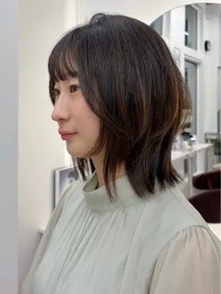 ミディアム まあるいショートボブ 🐥廣瀬そらのヘアスタイル
