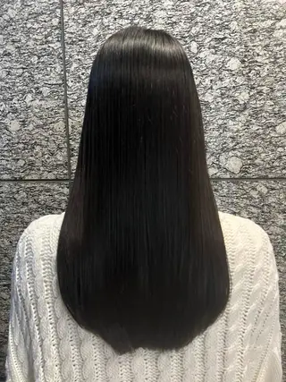 ロング 武蔵小杉/縮毛矯正 髪質改善/大森勝馬のヘアスタイル