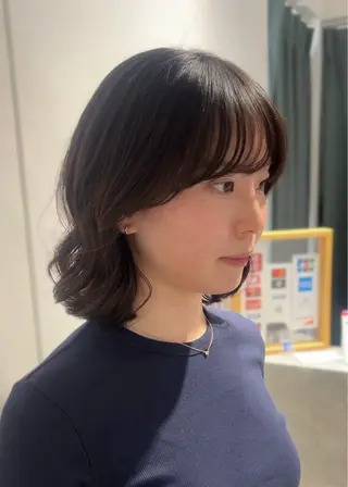 ショート パーマ 🤎オリーブカラー× パーマ特化💫森口のヘアスタイル