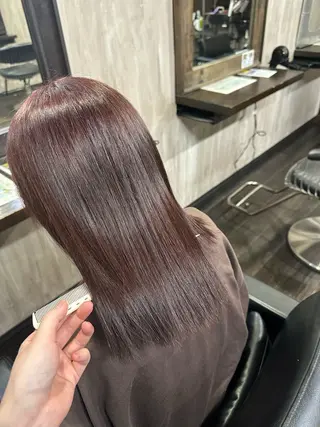 カラー レイヤー🌟 縮毛矯正🩷はるなのヘアスタイル