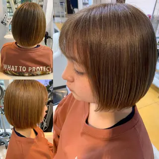 ショート カラー 柳川 玲也のヘアスタイル