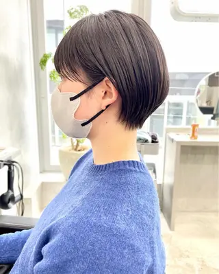 ショート 👑ボブはお任せ ミヤノ👑のヘアスタイル