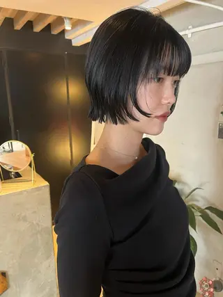 ショート カラー トップスタイリスト 👑田添幹宜のヘアスタイル