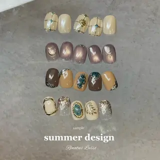 ネイル Lusso Cocoroのネイルデザイン