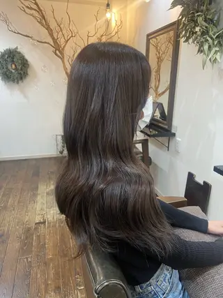 ロング 透明感カラー/ 加瀬たまものヘアスタイル