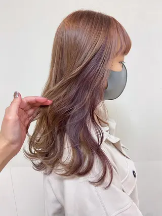 カラー Ashanti 有川のヘアスタイル