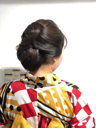 セミロング ヘアセット専門店 佐藤のヘアスタイル
