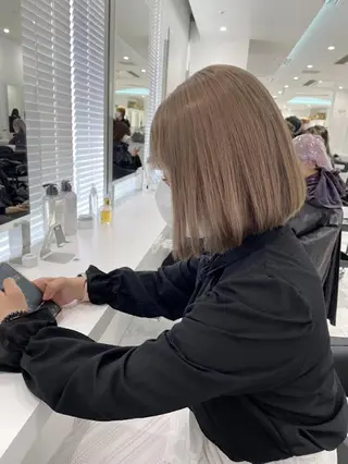 カラー official TUNE銀座🪞🪽のヘアスタイル