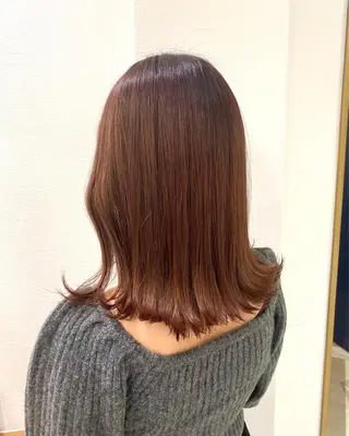 ミディアム ‎🤍髪質改善‎🤍 レイヤーカット‎🤍のヘアスタイル