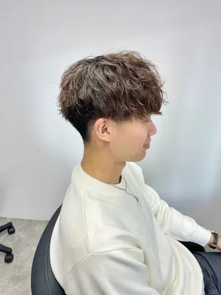 パーマ メンズ エビスザキレン/メン ズ/心斎橋🌳のヘアスタイル