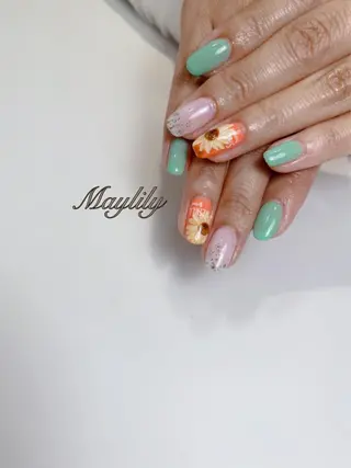 ネイル Nail salon Maylilyのネイルデザイン