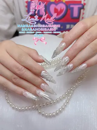 ロング Linanail Nambaのネイルデザイン