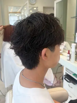 メンズ 🩵Ash池袋メンズ パーマ/Yui 🩵のヘアスタイル