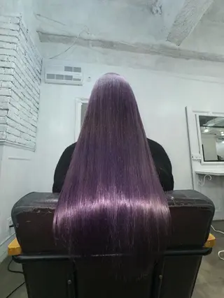 ロング 札幌ブリーチカラー/ ダブルカラー/ドイのヘアスタイル