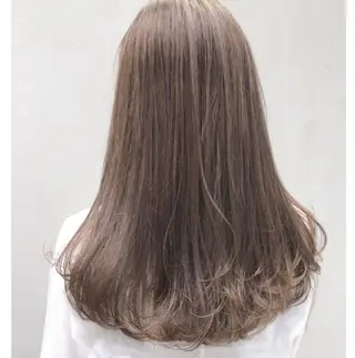 ロング カラー パーマ ヘアアレンジ ITbyALBUM 松戸のヘアスタイル