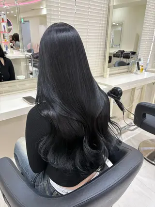 ミディアム カラー ヘアアレンジ 💟RINNA 艶カラー💟のヘアスタイル