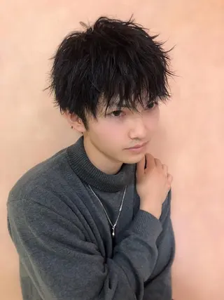 ショート メンズ 垢抜けレイヤー✂️ RYOTAのヘアスタイル