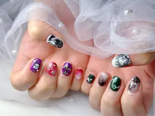 ネイル Queennail 北堀江AYAのネイルデザイン